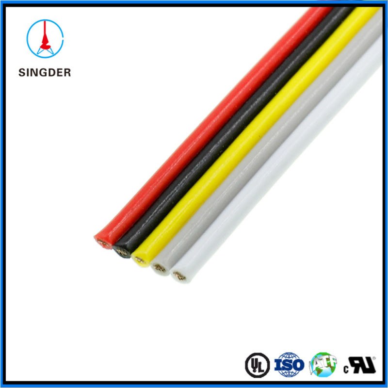 PVC Coated Flexible Tinned Copper Electrical Flat Ribbon Cable for Sale