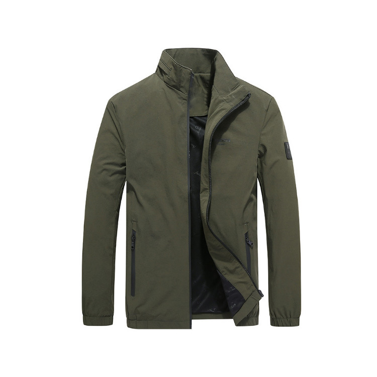 100% Nylon Customized Waterproof Golf Jacket with PU Coating