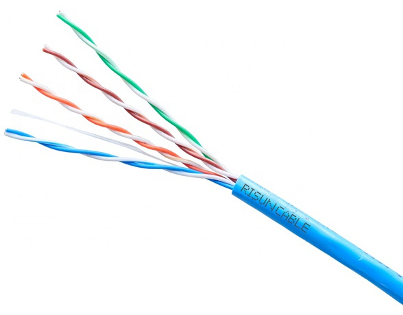 PVC Jacket Network Cable UTP Cat5e Cable Price Per Meter