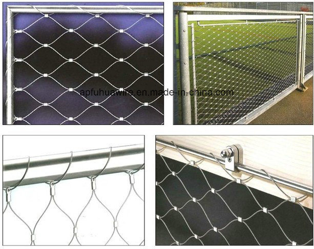 Stainless Steel Aviary Rope Mesh Home of Birds/Stainless Steel Wire Rope Mesh