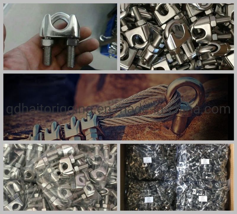 Stainless Steel/Carbon Steel 316 DIN741 Wire Rope Clips