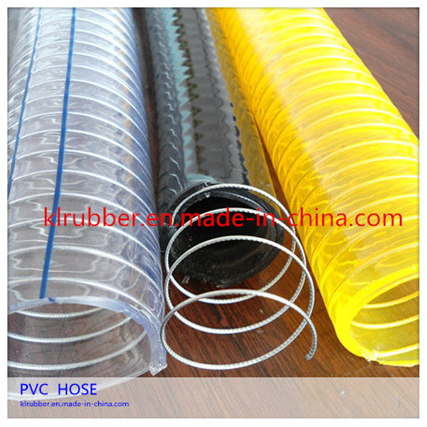 Steel Wire Reinforced PVC Suction Hose