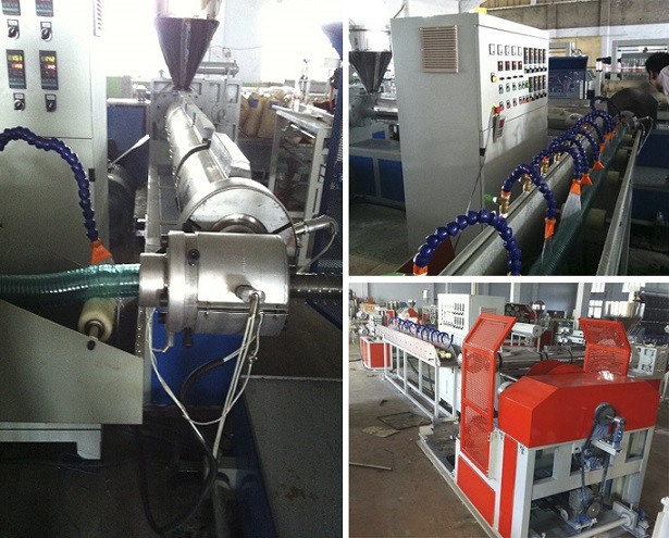 PVC Steel Wire Reinforced Hose Extrusion Making Machine