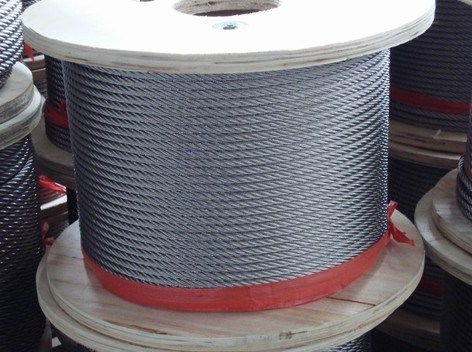 High Carbon Steel Galvanized Steel Wire Rope 6X36 Iwrc Hoisting Cable
