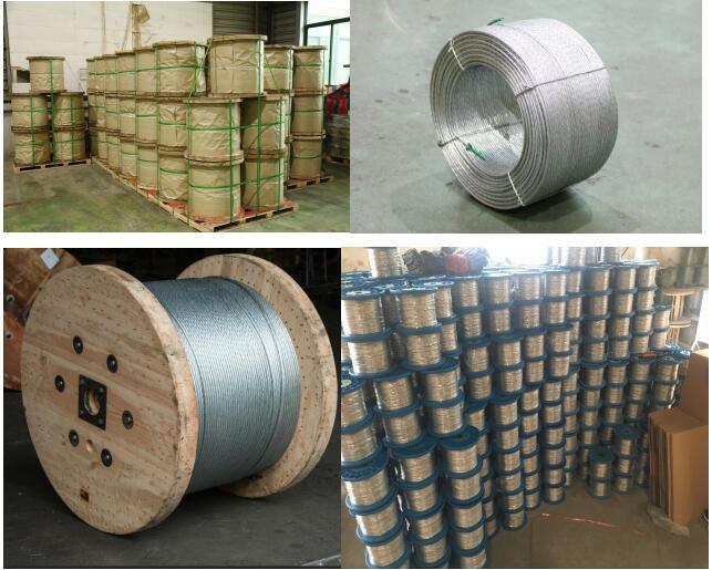 Factory Price China Galvanized Steel Wire for Optical Fiber Cable