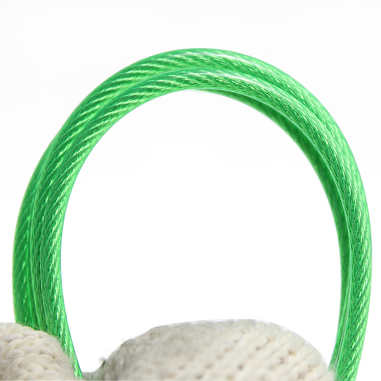 Plastic Coated Steel Wire Rope Clothesline Rope