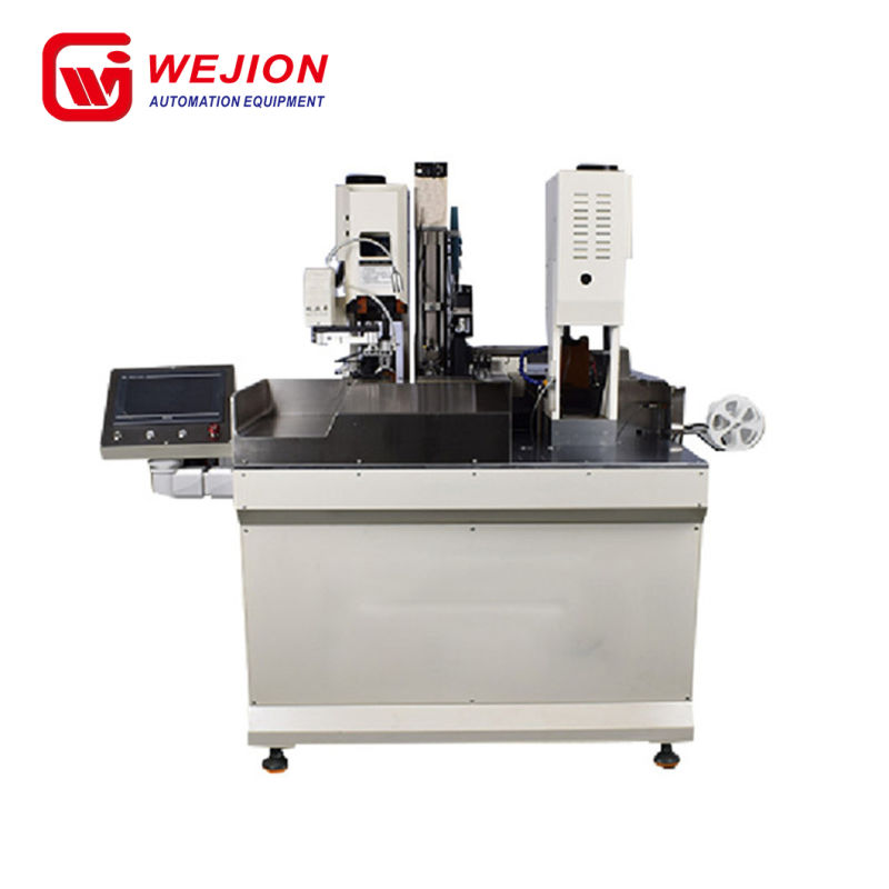 WJ3055 Automatic equipment double ends wire cable crimp terminals waterproof terminal crimping machine