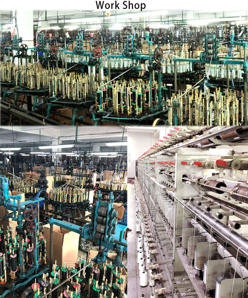 China Supplier 3mm Soutache Polyester Metallic Cord