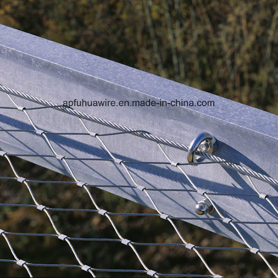 Hand Woven Stainless Steel Rope Mesh for Zoo