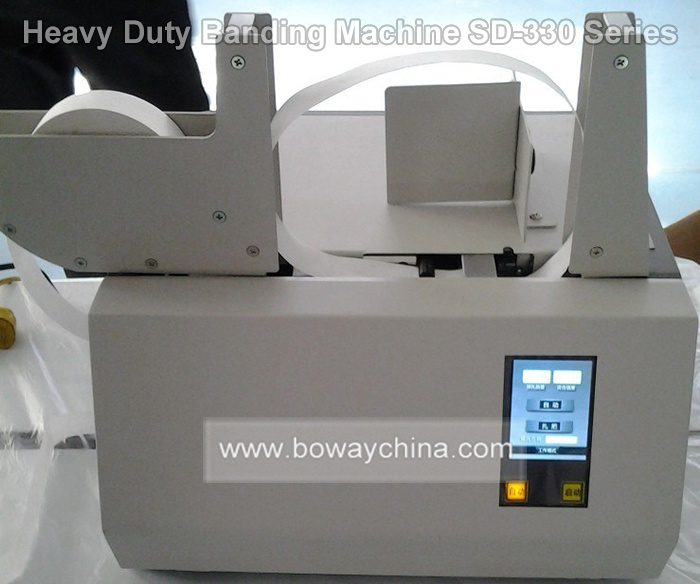 Boway Heavy Duty PE Coated Paper PP Plastic Band Bnding Wrapping Machine Strapping Machine SD-330