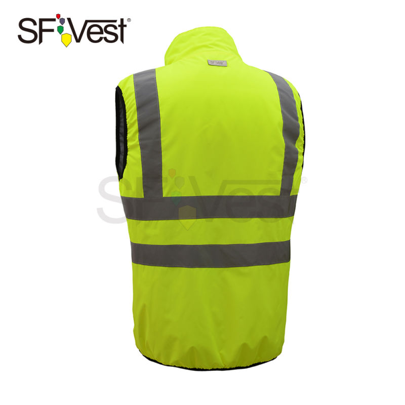100% Polyester Light Weight PU Coated Reversible Bodywarmer Jacket