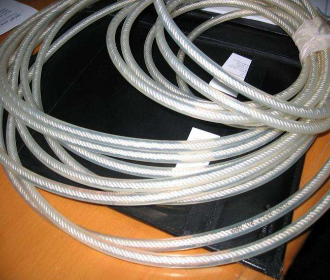 Clear PVC Coated Stainless Steel Wire Rope 7X7