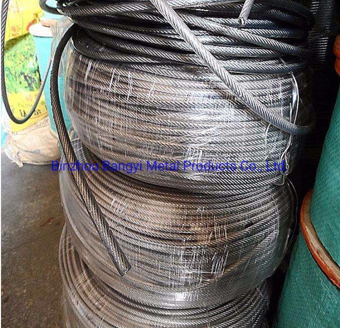 Customized PVC Plastic Coated Steel Wire Rope