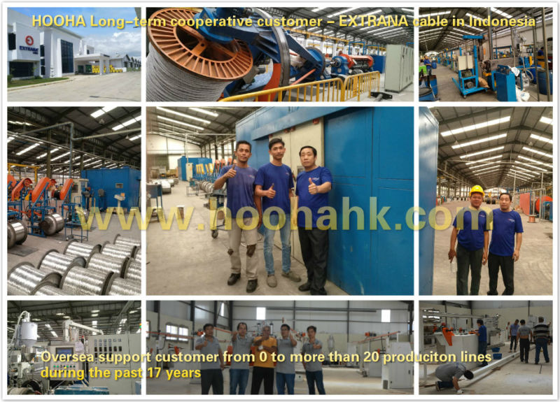 PVC Wire Cable Jacket Extrusion Machine for Power Cable