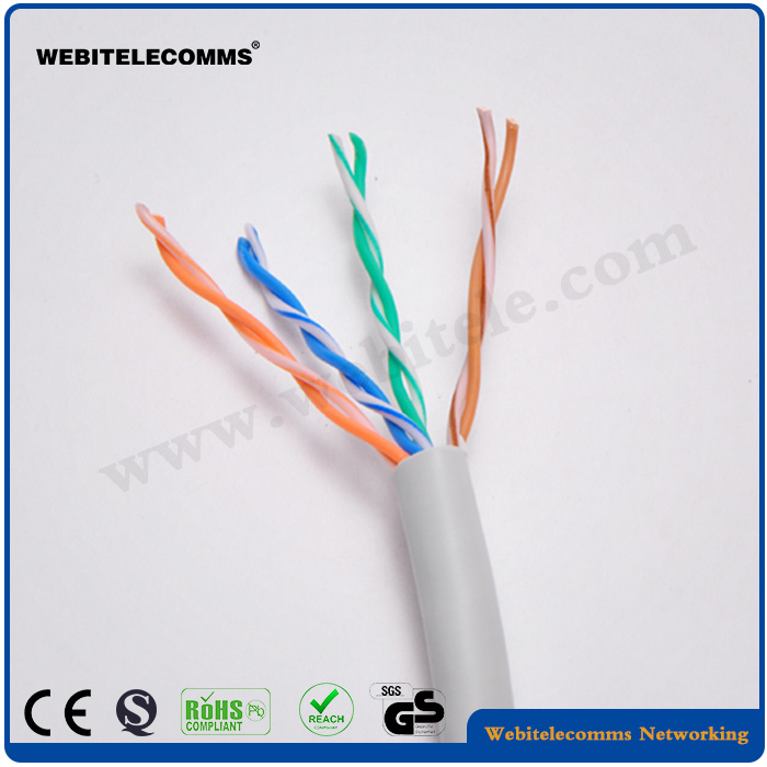 U/UTP Ushielded Network Cable Cat 5e Twisted Pair Installation Cable