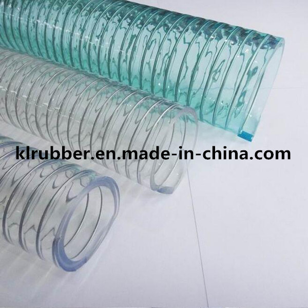 PVC Fiber Spiral Steel Wire Reinforced Water Hose
