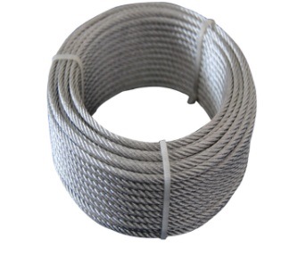Black Steel Wire Rope, Ungalvanized Steel Wire Rope 19*7
