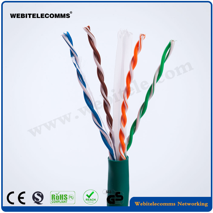 U/UTP Unshielded Network Cable Cat 6 Twisted Pair Outdoor Cable