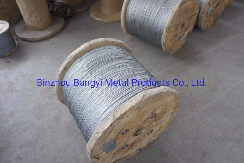 19*7 Loose Rope Galvanized Steel Wire Rope