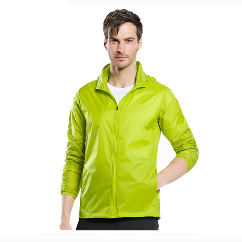 Thickening Mens Summer Sunproof Jacket Waterproof Windproof Nylon Outdoor Jacket