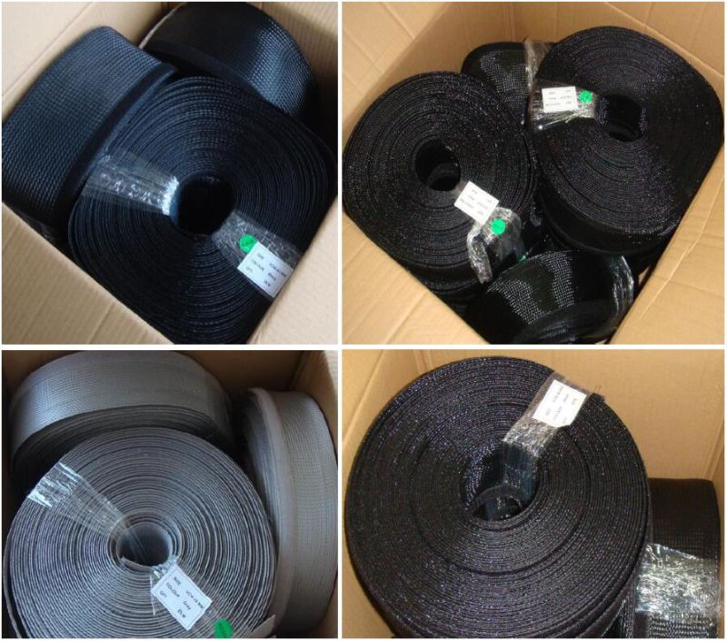 Fiberglass Cable Braided Sleeve Coated with Silicone
