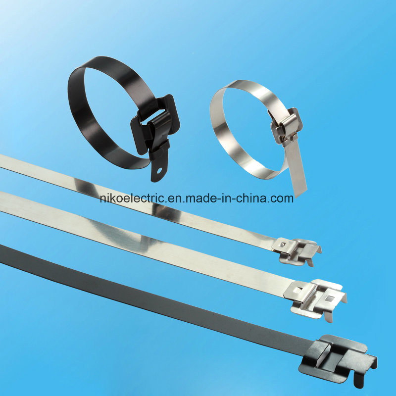 Ss Releasable Epoxy Coated Cable Tie with Good Quality