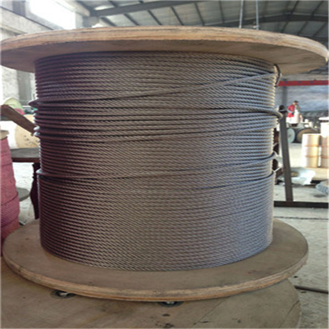 304 316 7X19 Stainless Steel Wire Rope Diameter 8mm