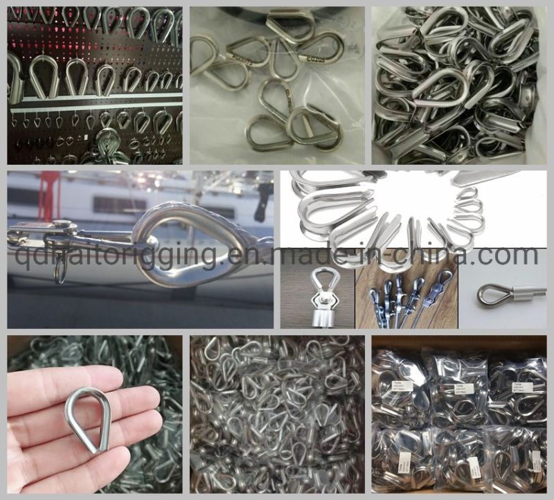 Stainless Steel/Carbon Steel Wire Rope Thimbles