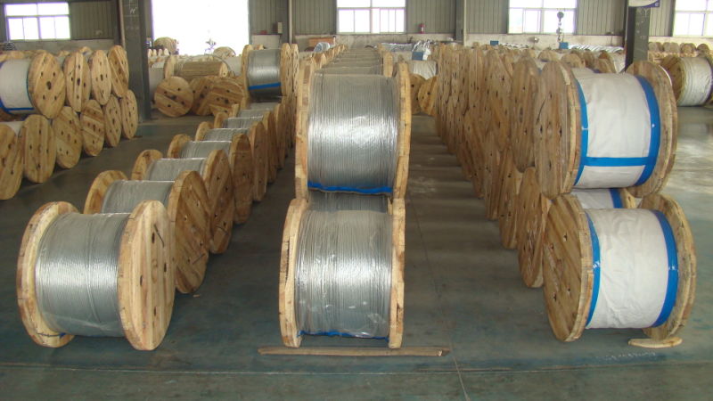 1/4in. Ehs ASTM 475-5000 FT Zinc-Coated Steel Wire Strand