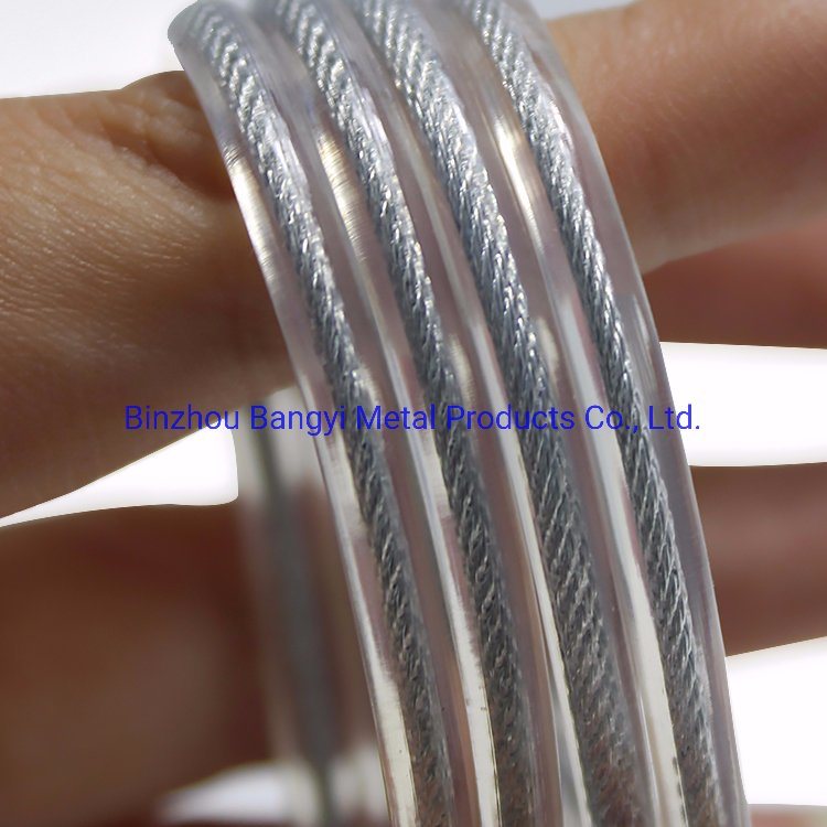 PVC Plastic Coated Steel Wire Rope Cable Manufacturer