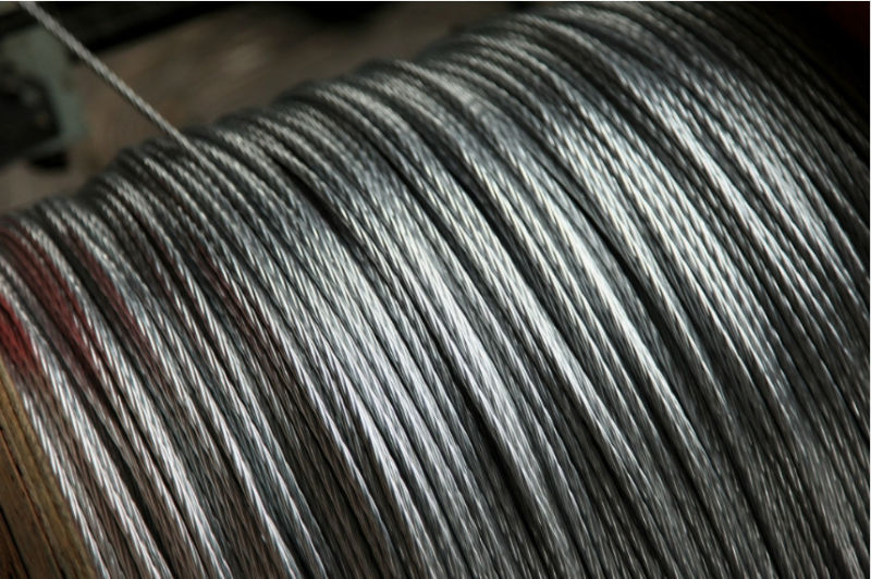 Galvanized Zinc Coated Steel Wire Cable Guy Wire