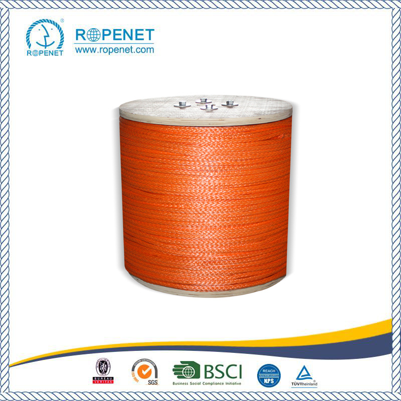 UHMWPE Rope (HMPE) 12 Strands Rope for Mooring or Sling Instead of Steel Rope