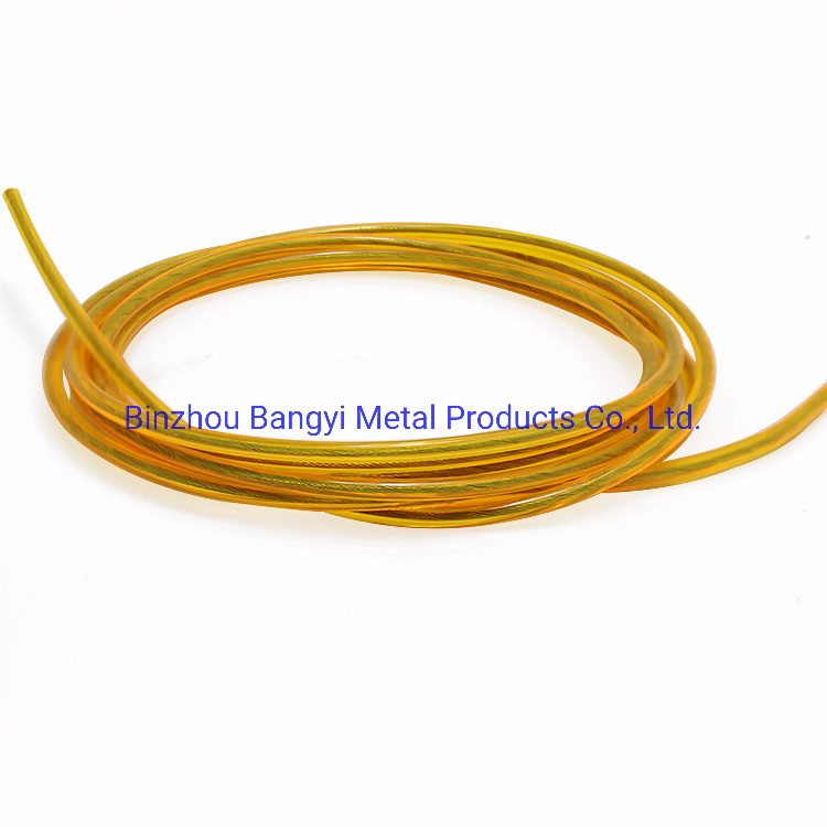 PVC Coated Plastic Copper Steel Wire Rope/Wire Rope
