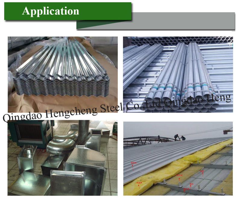 Zinc Coated Gi Hot Dipped Steel Coil for Steel Sheet
