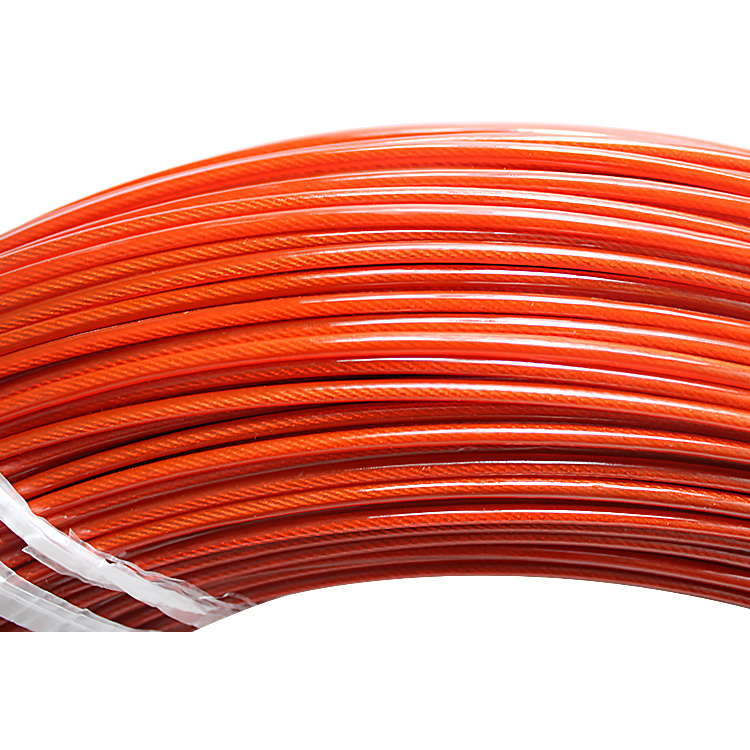 Customized Colorful Plastic Steel Wire Rope with Coating