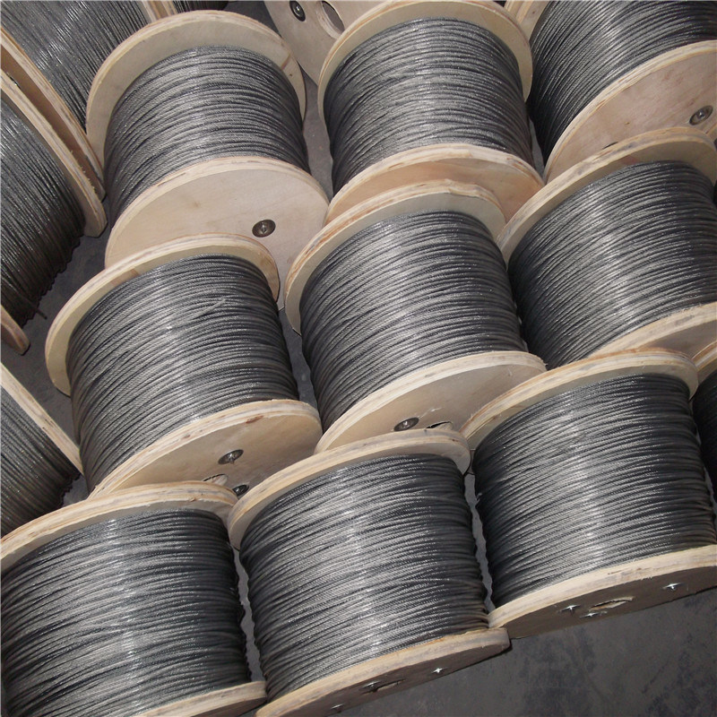7X19 Stainless Steel Wire Rope and Cable