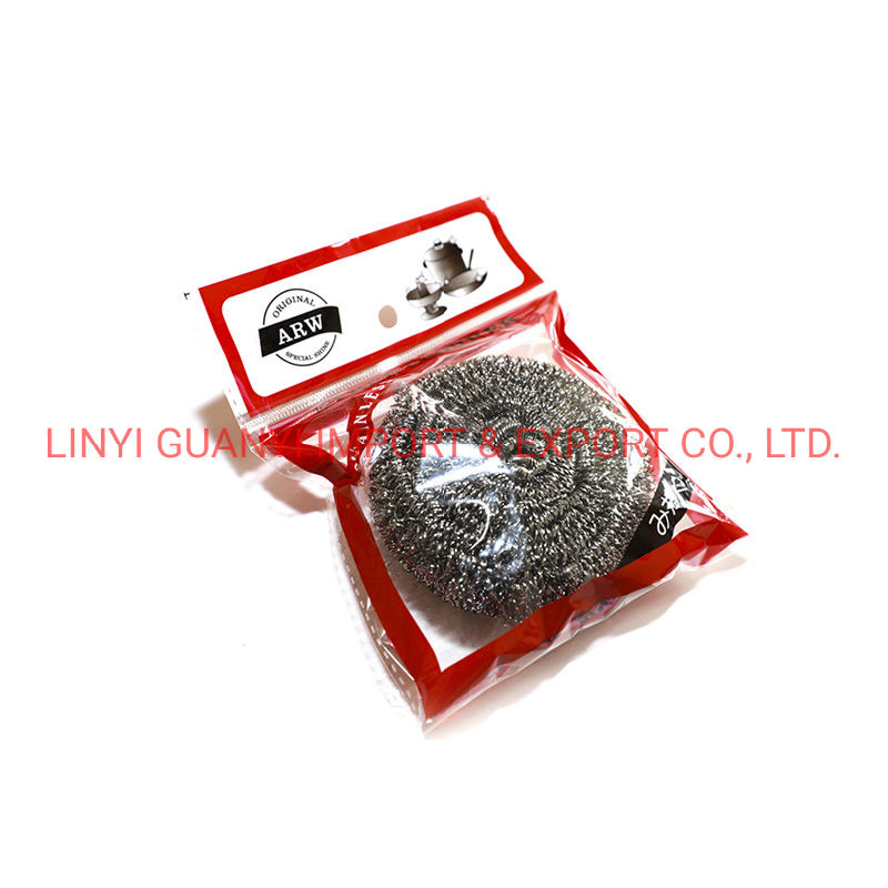 Heavy Duty Metal Galvanized Steel Wire Scourer Iron Sponge