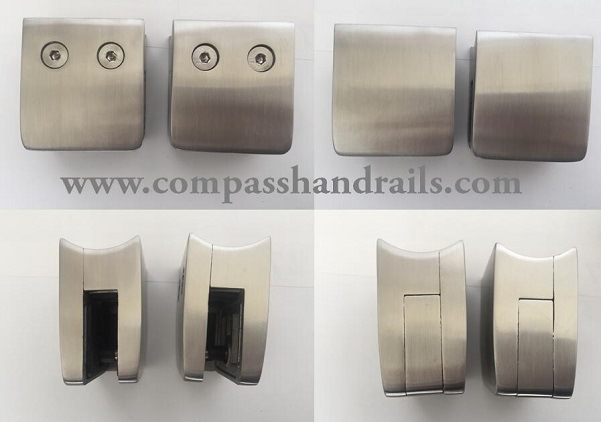 Stainless Steel 304 or 316 Brackets for Glass Stair Handrail Fittings
