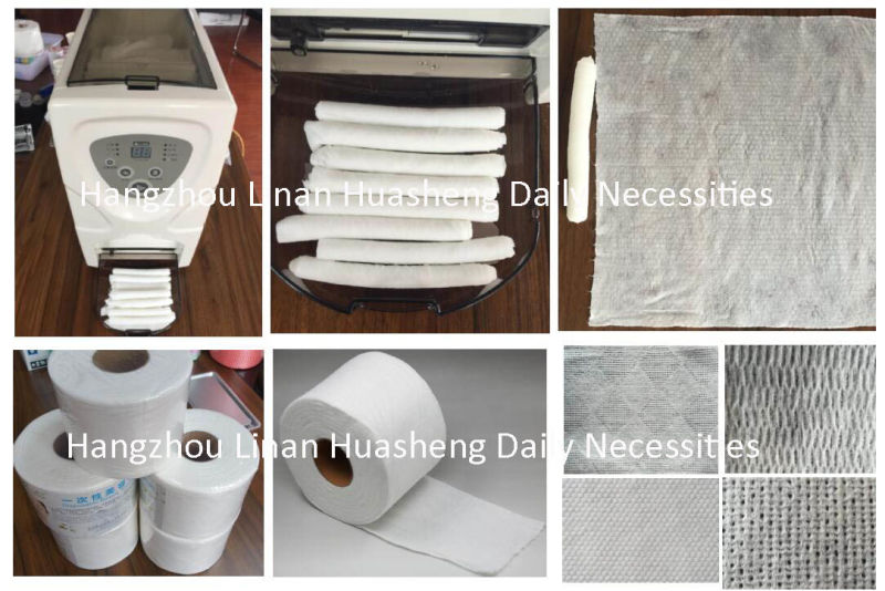 Nonwoven Dry Roll Towel, Roll Wipes, Dry Wipes with 100% Rayon