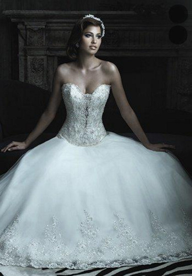 Dream Wedding Strapless Sweetheart Bride Dress (Dream-100027)