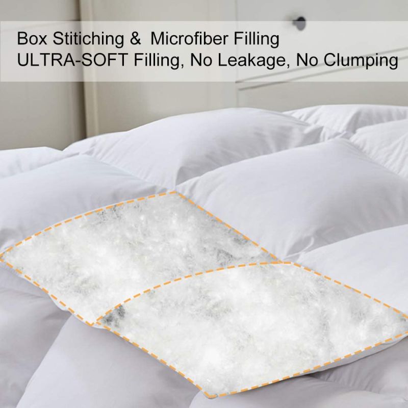 Shenone Sofy Fluffy 700g Hollow Fiber Hotel Bed Pillow Inner for Pillowcases
