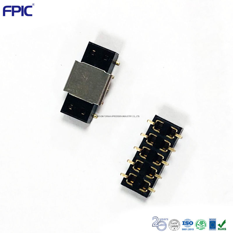 0.1" Pitch Female Header with Cap High-End Electronic Board Terminal