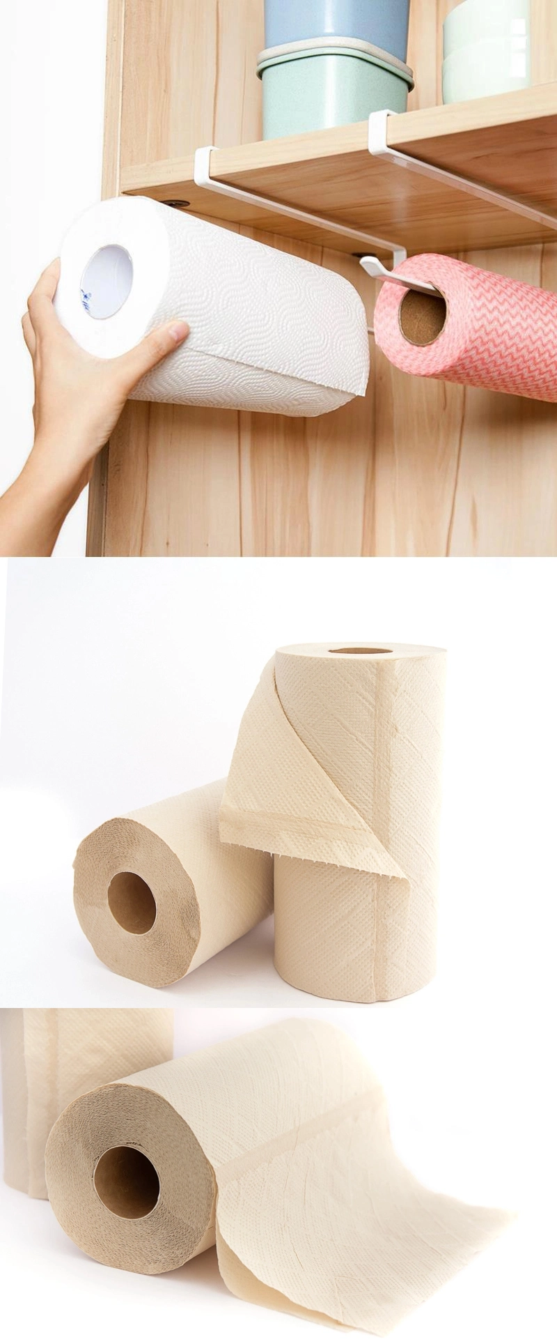 OEM Virgin Bamboo Kitchen Towel Tissue Paper