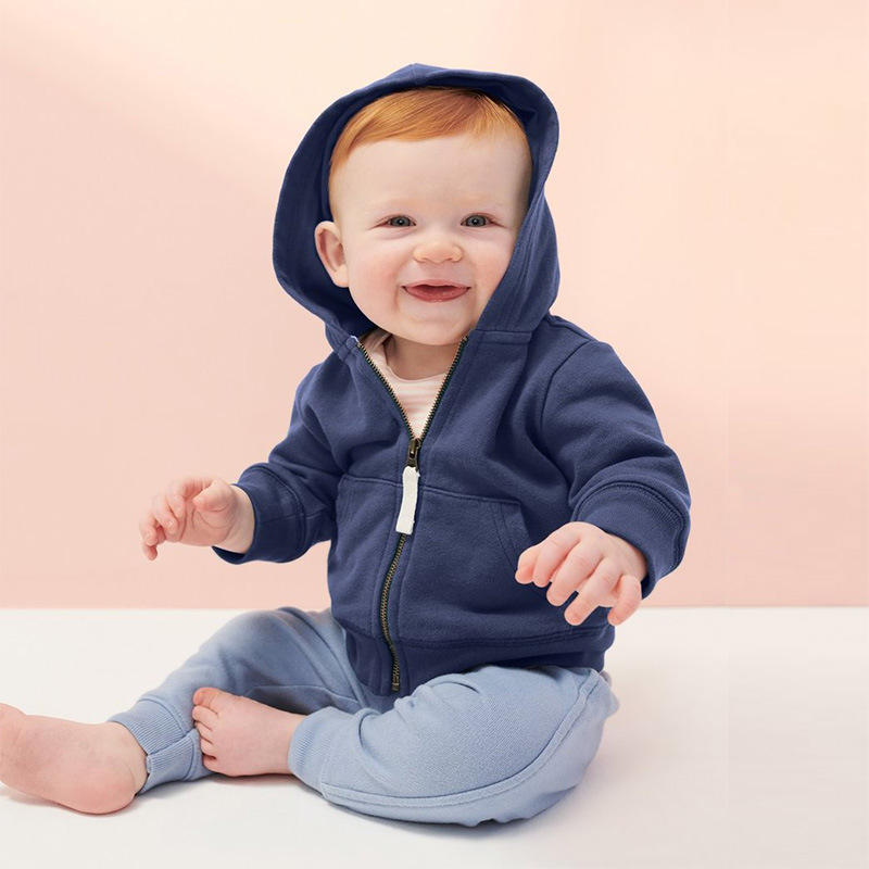 Adorable Stylish Trend Small Baby Zipper Hoodies