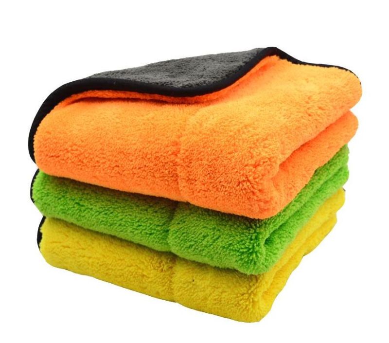Ultra Thick Plush Coral Fleece Microfiber Car Washing Drying Towels