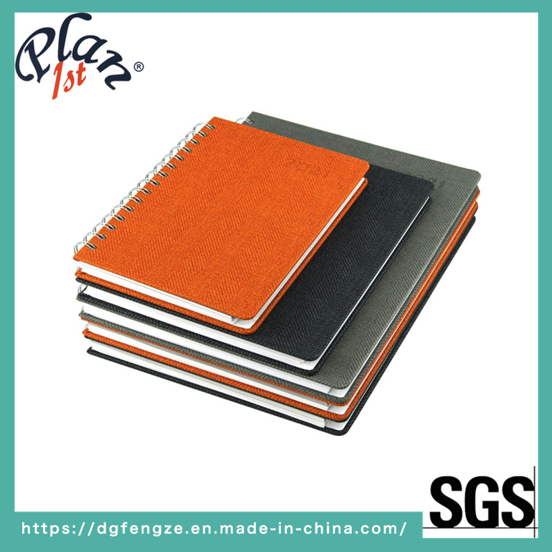 Wholesale Hardcover Customised Spiral Binding Notebooks for Reading Notes with Logo