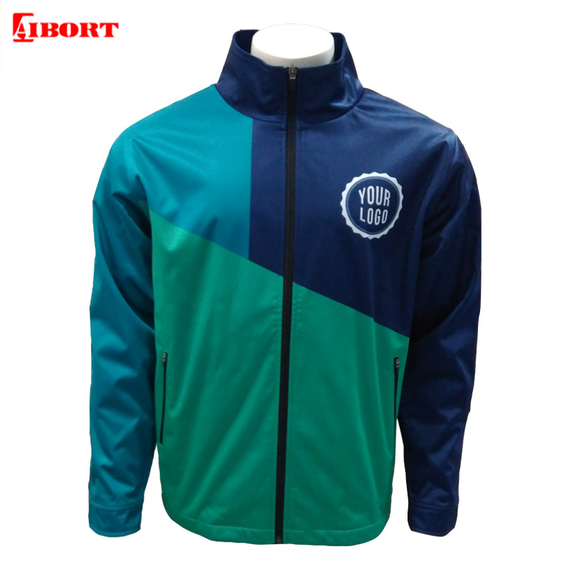 Aibort Customized Sublimation Sportswear Zipper Men Sport Jacket (A-PT05)