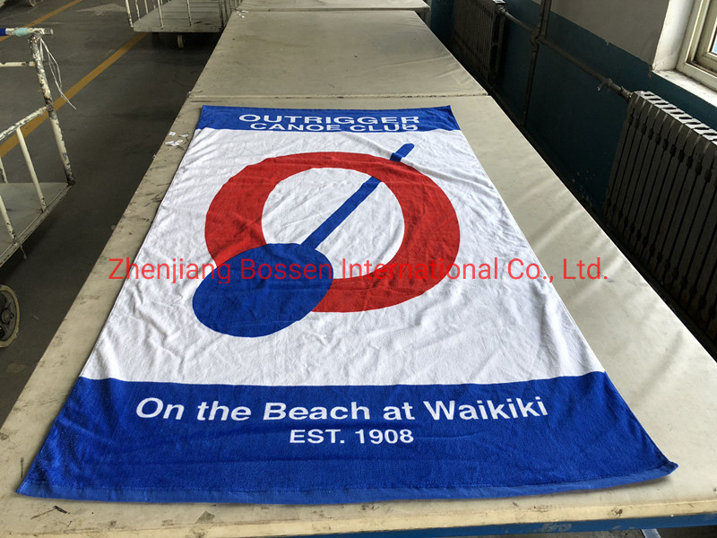 OEM Customized Cotton Printed Pareo Beach Towel Manufacturer