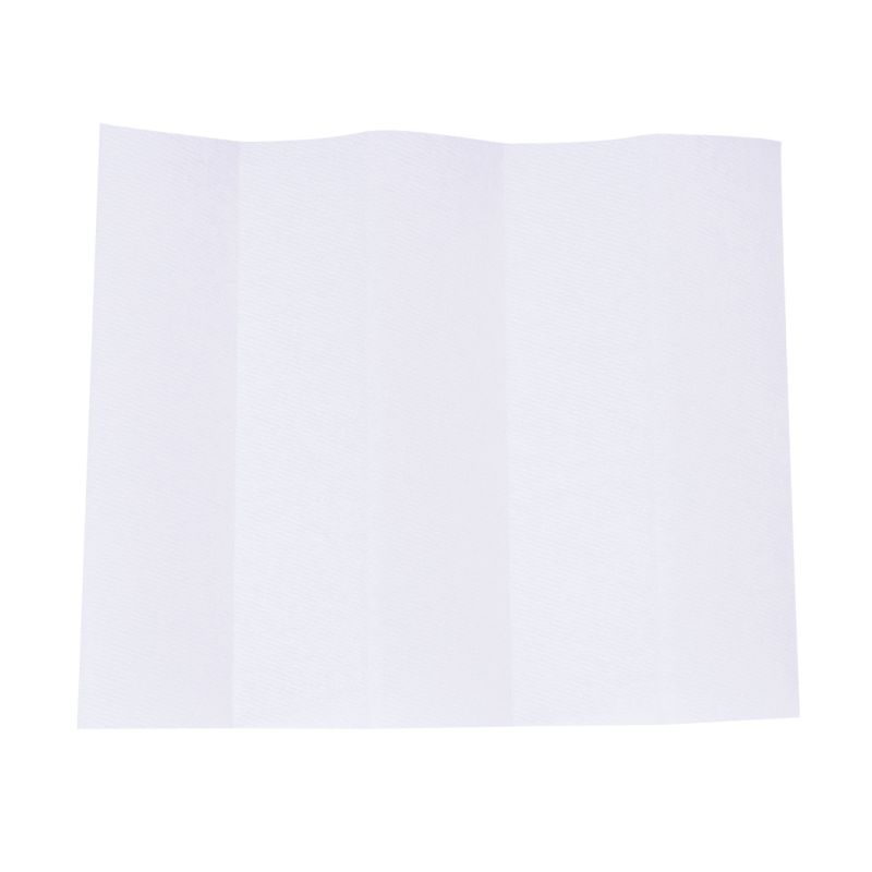 Fast Drying Absorbency V Fold White Hand Towel