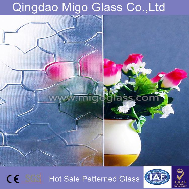 2018 New Design Patterned Solar Glass